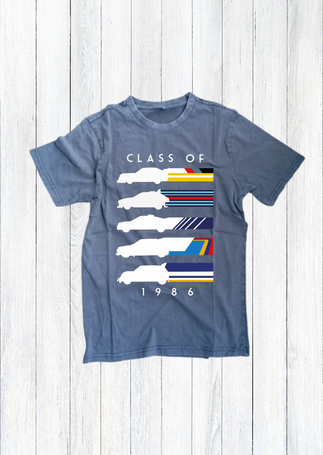 Polera Rally Clase del 1986