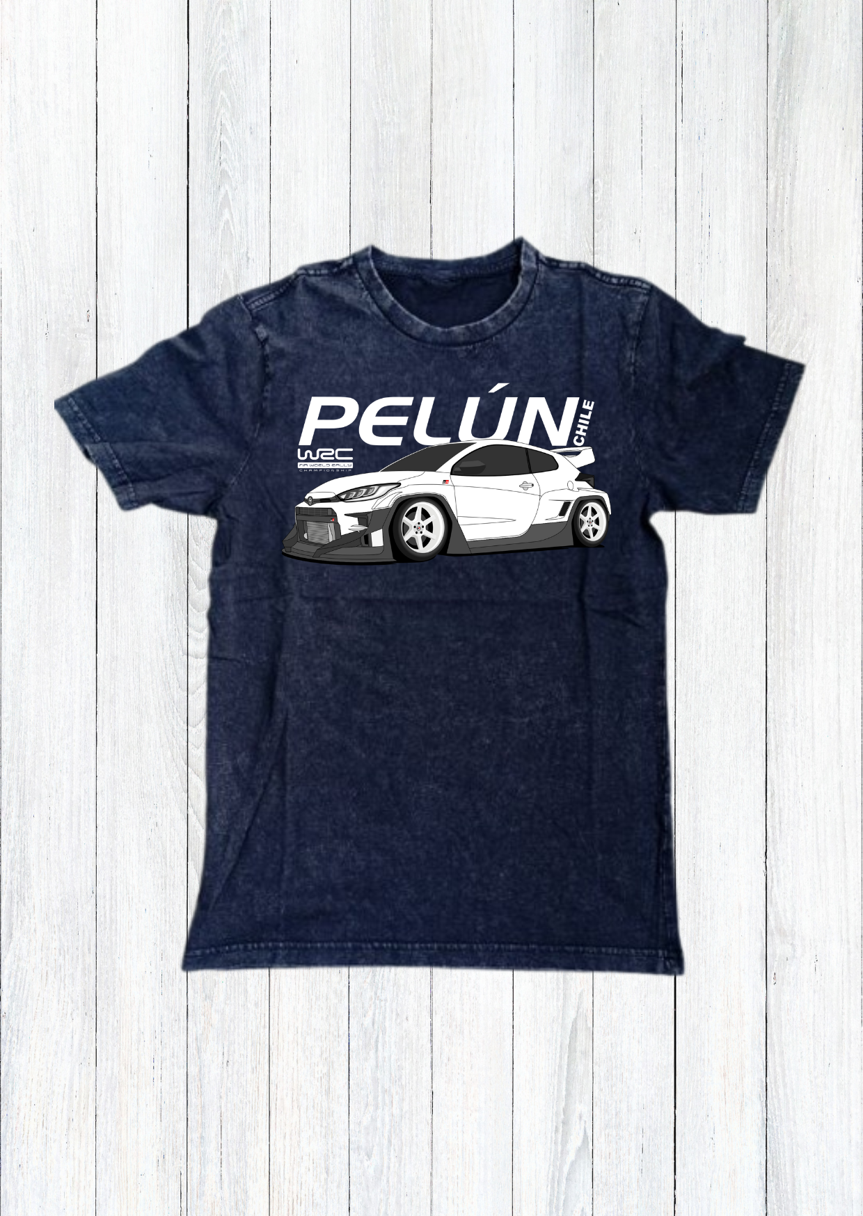 Polera Rally WRC Chile Pelún