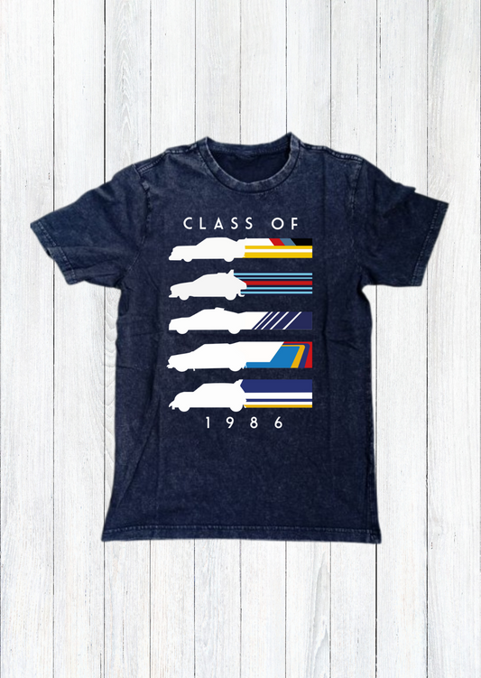 Polera Rally Clase del 1986