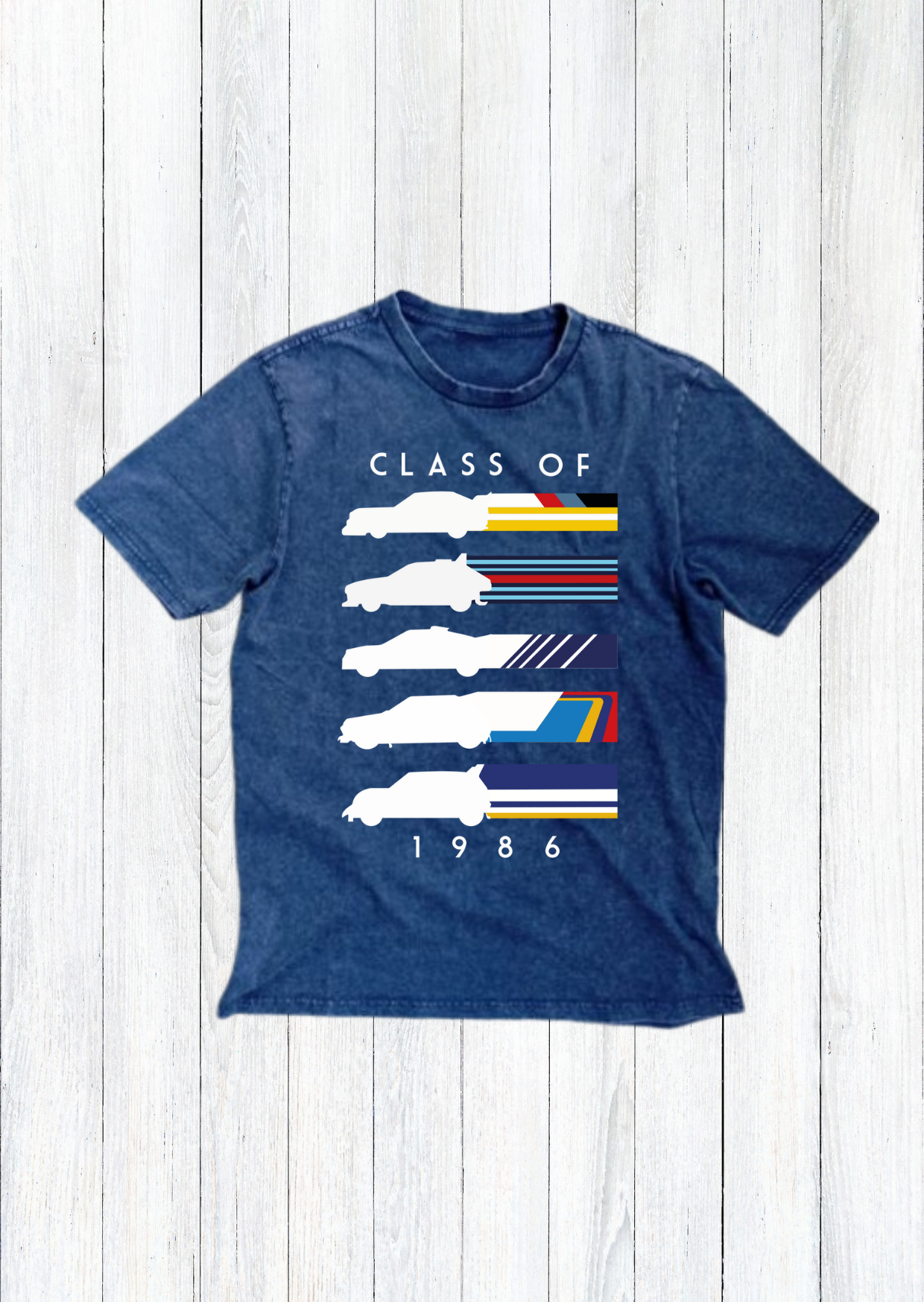 Polera Rally Clase del 1986