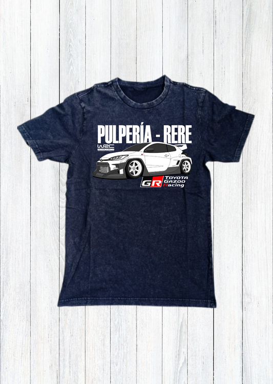 Polera Rally WRC Chile Pulpería-Rere GR