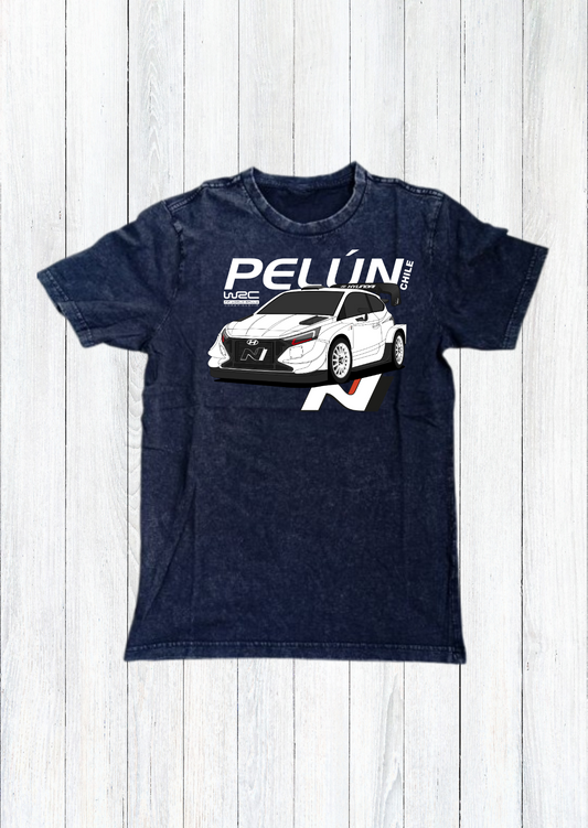 Polera Rally WRC Chile Pelún Hyundai i20N