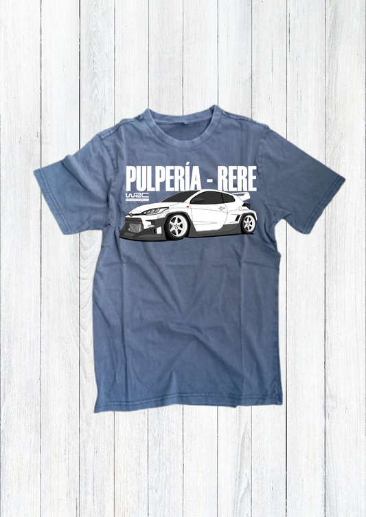 Polera Rally WRC Chile Pulpería-Rere