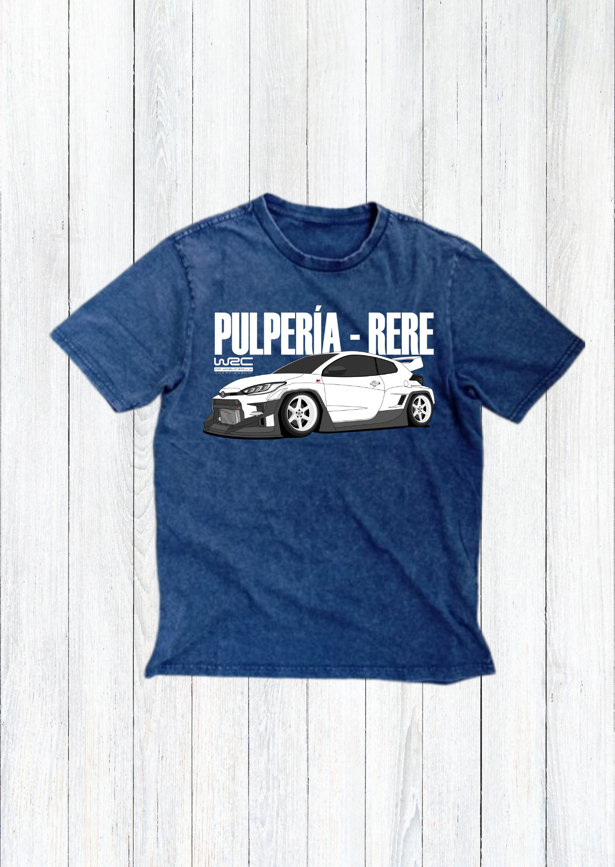 Polera Rally WRC Chile Pulpería-Rere